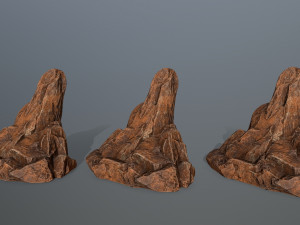 desert rocks 3D Model