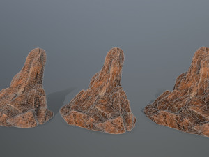 desert rocks 3D Model
