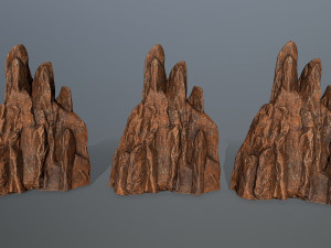 desert rocks 3D Model