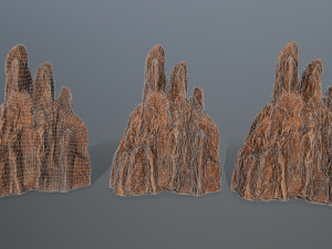 desert rocks 3D Model