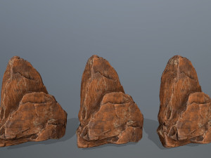 desert rocks 3D Model