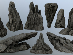 rocks Model 3D
