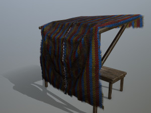 marketbench 3D Model