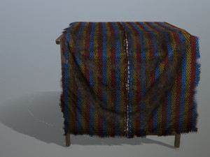 marketbench 3D Model