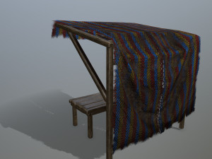 marketbench 3D Model
