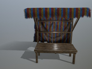 marketbench 3D Model