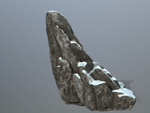 snow rocks 3D 模型