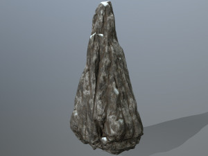 snow rocks 3D 模型