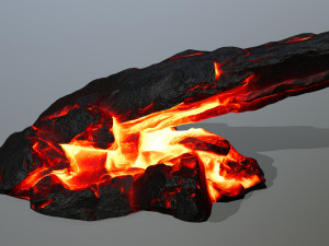 lava rocks 3D Model