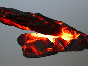 lava rocks 3D Model