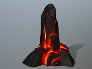 lava rocks 3D Model