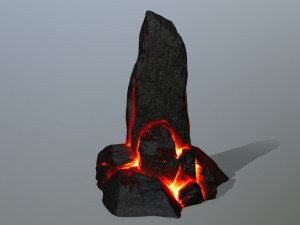 lava rocks 3D Model