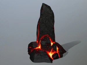 lava rocks 3D Model