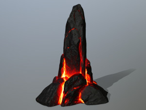 lava rocks 3D Model