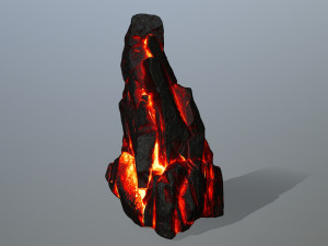 lava rocks 3D Model