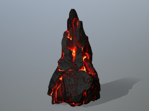 lava rocks 3D Model