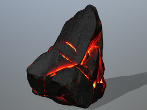 lava rocks 3D Model