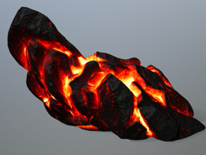 lava rocks 3D Model