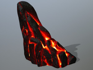 lava rocks 3D Model
