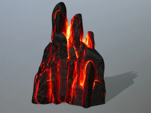 lava rocks 3D Model
