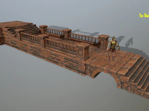 insieme di rovine Modello 3D