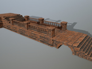 ruin set 3D मॉडल