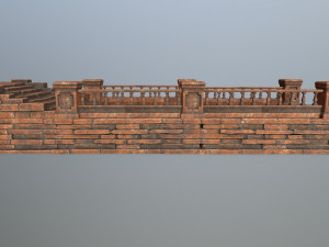 ruin set 3D मॉडल