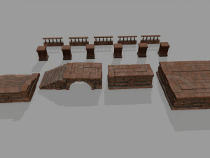 ruin set 1 Modelo 3D