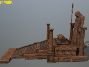 ruin set Modelo 3D