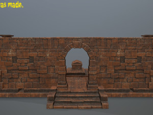 ruin set Modelo 3D