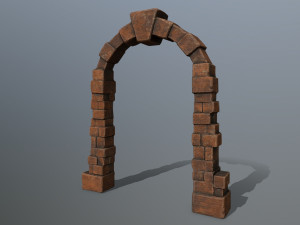 ruin set Modelo 3D