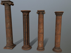 ruin set Modelo 3D
