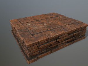 ruin set Modelo 3D