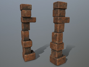 ruin set Modelo 3D