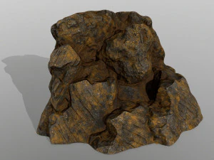 desert rocks 3D Model
