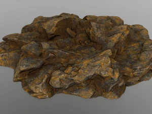 desert rocks 3D Model