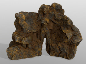 desert rocks Modèle 3D