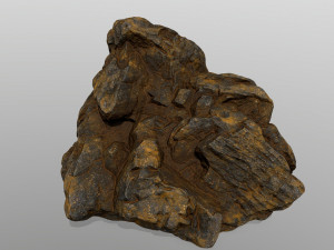 desert rocks Modèle 3D