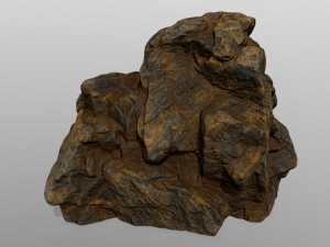 desert rocks Modèle 3D