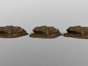 desert rocks 3D Model