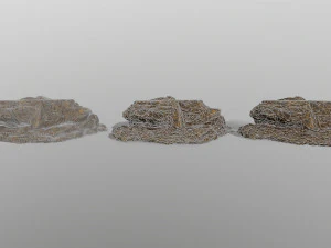 desert rocks 3D Model