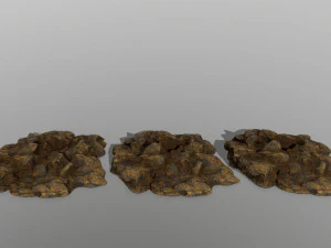 desert rocks 3D Model