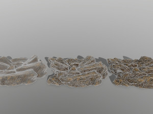 desert rocks Modèle 3D