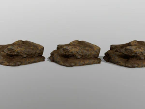 desert rocks 3D Model