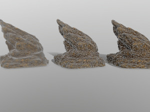 desert rocks Modèle 3D