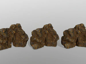 desert rocks 3D Model