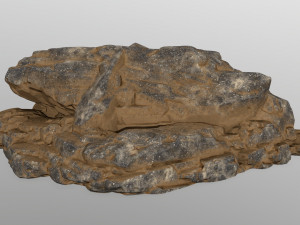 desert rocks 3D Model