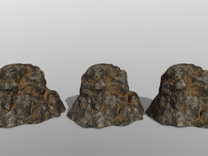 desert rocks 3D Model