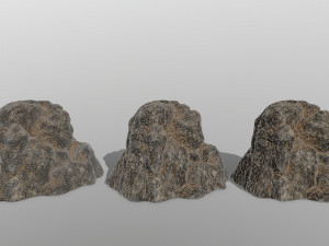 desert rocks 3D Model