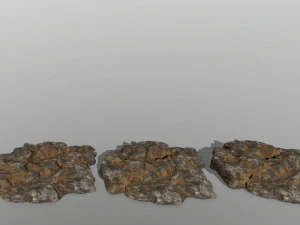 desert rocks 3D Model